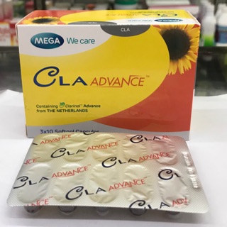 CLA ADVANCE บรรจุ 30แคปซูล (MEGA WE CARE) พร้อมส่ง!!