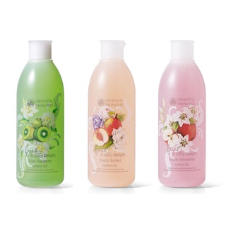 เจลอาบน้ำกลิ่นผลไม้ Fresh &amp; Juicy Delight Peach Sorbet/Apple Smoothie/Kiwi Squeeze Bubble Gel