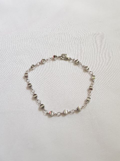 Dot dot dot bracelet สร้อยข้อมือ ลายจุด เท่ๆ กำไลคู่ สร้อยข้อมือคู่