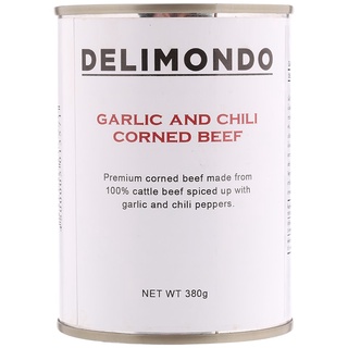  Free Delivery Delimondo Garlic And Chilli Corned Beef 380g. Cash on delivery