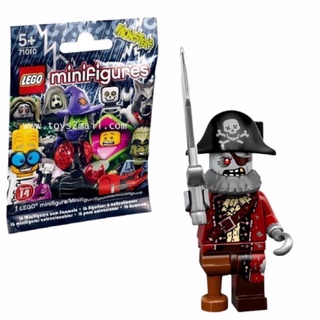 LEGO : LEGO MINIFIGURE SERIES 14 [MONSTERS] : No.02 ZOMBIE PIRATE รับเทศกาลฮัลโลวีน 2015