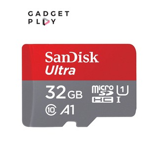 [กรุงเทพฯ ด่วน 1 ชั่วโมง]  Sandisk Ultra MicroSDHC UHS-I 32GB ความเร็วสูงสุด 98 MB/s U1 A1 (SDSQUAR-032G-GN6MN)