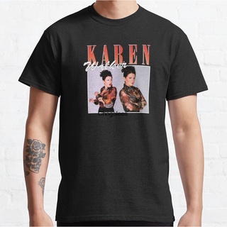 เสื้อยืดโอเวอร์ไซส์ใหม่ เสื้อยืดผ้าฝ้าย 100% พิมพ์ลาย Karen Walker Mgffpc81Gacfhb86 วันหยุด สําหรับผู้ชาย XS-3XLS-3XL