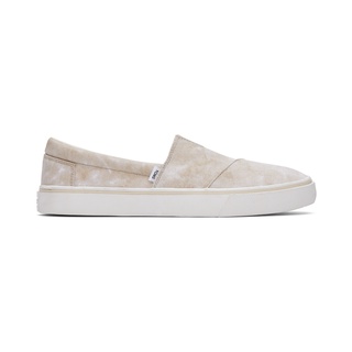 TOMS รองเท้าลำลองผู้ชาย สลิปออน รุ่น Alpargata Fenix Slip-On Oxford Tan REPREVE Distressed Washed Canvas (B) รองเท้าลิขสิทธิ์แท้