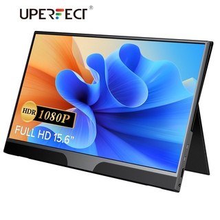 UPERFECT 【ส่งจากไทย 】15.6  1080P Portable Monitor Plus Slider FHD Mini HDMI IPS Sencond Display Computer Monitor
