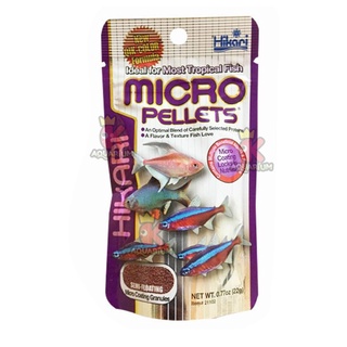 อาหารปลาเล็ก Hikari Micro Pellets 22 g.