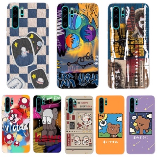 เคส huawei p30 p30 Pro P40 P40 Pro ใส TPU ซิลิโคน เคสนิ่ม