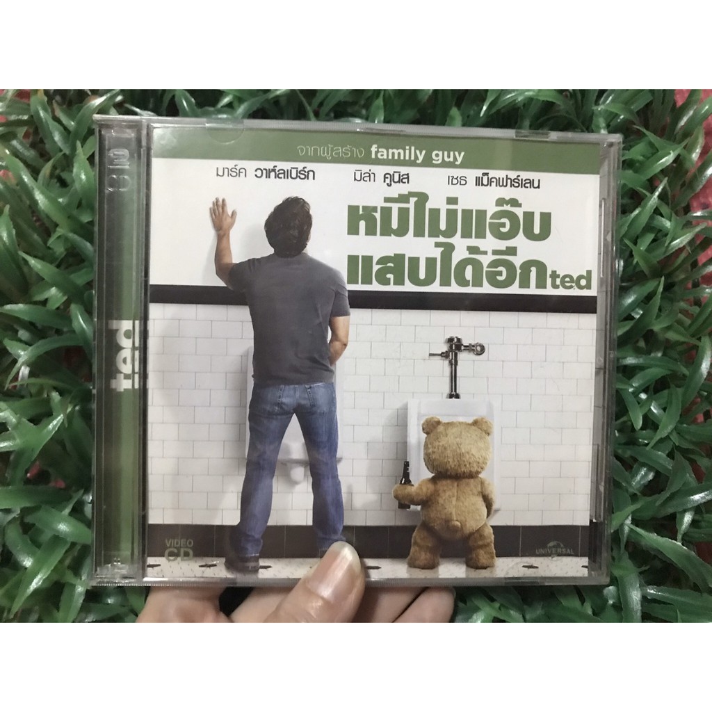 VCD การ์ตูนฮิต หายากในตำนาน ted หมีไม่แอ๊บ แสบได้อีก แผ่นแท้ สภาพดี