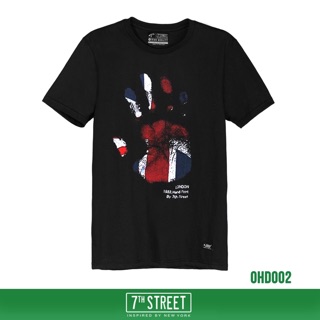 เสื้อยืด7th street ลายมือ