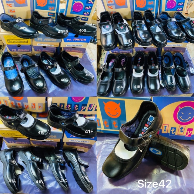 รองเท้านักเรียนผู้หญิงราคาถูกที่สุดSize40-44คละแบบ