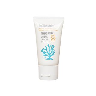 ReReef ครีมกันแดดเป็นมิตรต่อปะการัง Mineral-based Reef-safe Ocean-friendly Sunscreen SPF50 (40g)