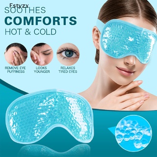 Fstyzx Gel Eye Mask Cold Pack Warm Hot Heat Ice Cool Compress Soothing Tired Eyes Pad FY