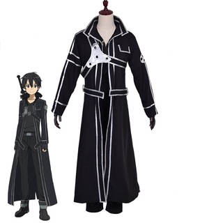 ชุดคอสเพลย์ อนิเมะ Kirigaya Kazuto Sword Art Online Kirito สําหรับผู้ใหญ่