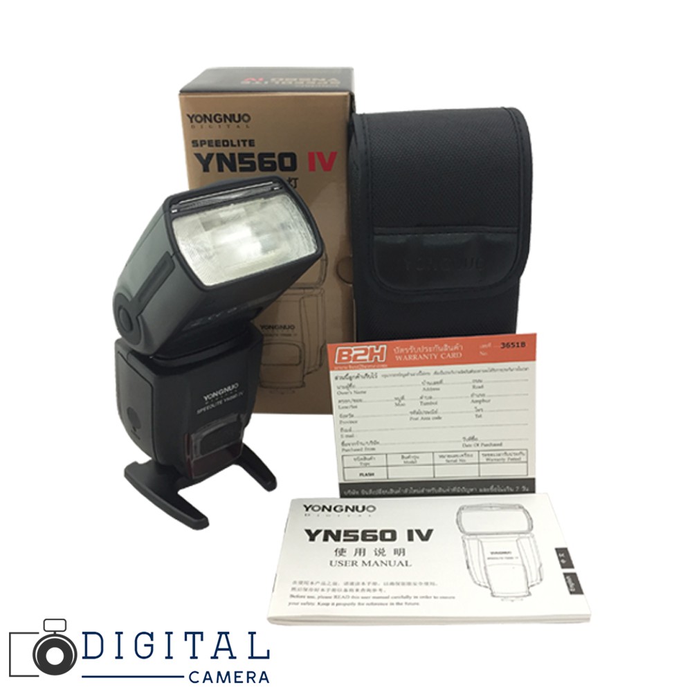 YONGNUO YN560 IV (GN58) Manual สินค้ามีรับประกัน 6 เดือน