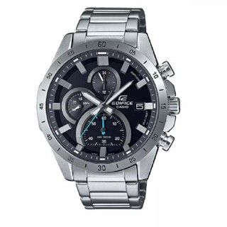 Casio Edifice นาฬิกาข้อมือผู้ชาย โครโนกราฟ เรซซิ่งสไตล์ สายสแตนเลส รุ่น EFR-571D-1A ของแท้ ประกัน CMG