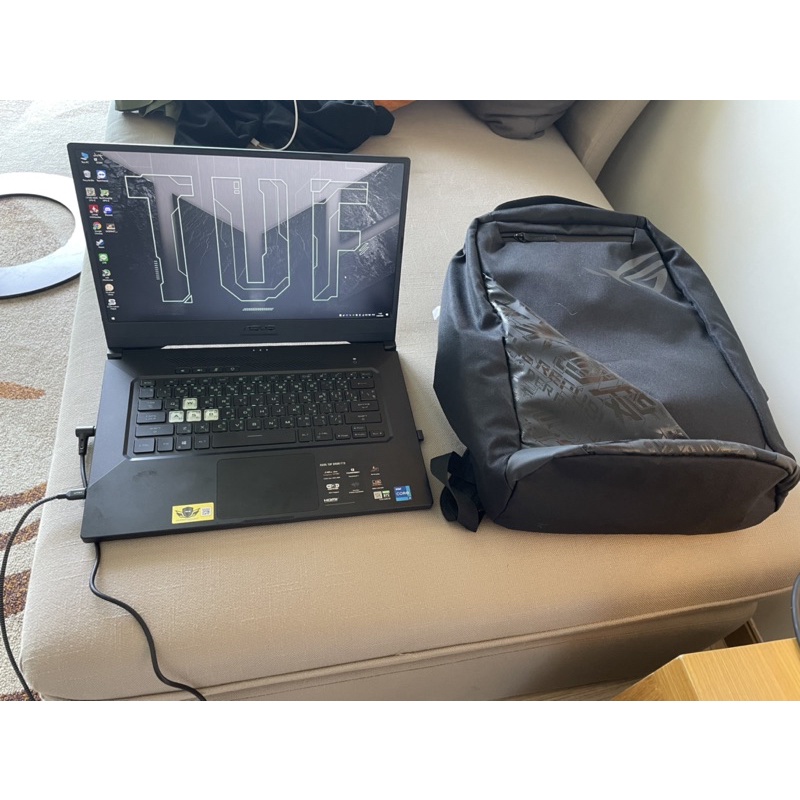 ASUS TUF DASH F15 I7 Gen11 RTX 3070 (ประกันเกือบเต็ม 8/9/23) มีประกันอุบัติเหตุ