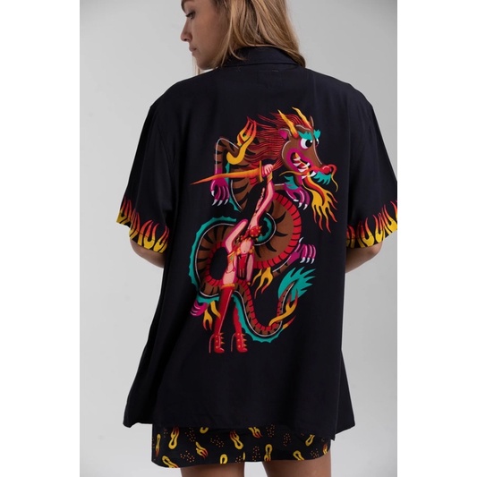 ❤️‍🔥มือ1❤️‍🔥MAMBO ‘DRAGON’ LOUD SHIRT
