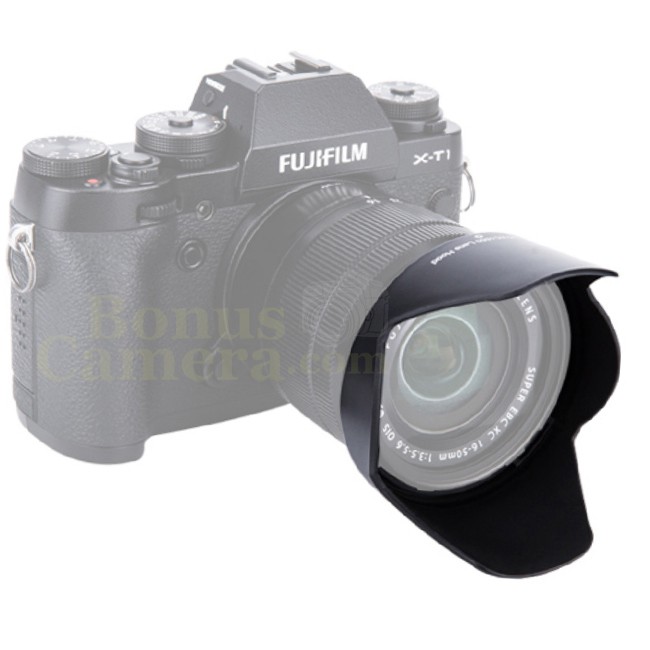 LH-XC1650 ฮู้ดสำหรับเลนส์ฟูจิ FUJINON XC 16-50mm F3.5-5.6 OIS II และ XC 16-50mm F3.5-5.6 OIS FujiFil