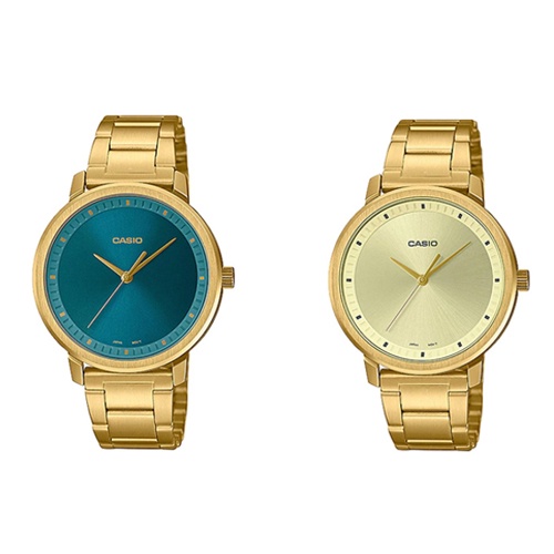 CASIO นาฬิกาข้อมือผู้หญิง สายสแตนเลส รุ่น LTP-B115G,LTP-B115G-3E,LTP-B115G-9E