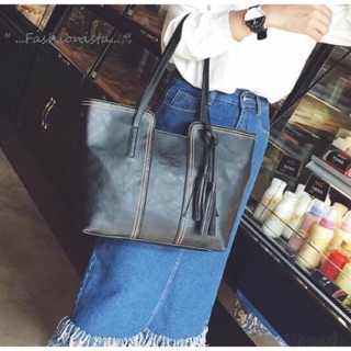 Classic shopping bags พร้อมส่ง! T8955