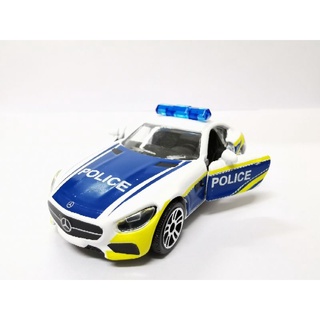 รถเหล็ก​ Majorette Benz Amg GT POLICE