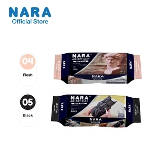 NARA ดินเยื่อกระดาษ ขนาด 500 กรัม (เลือกสี) แห้งได้ไม่ต้องอบ