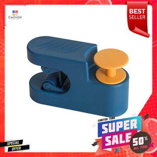 ขอแขวนไม้ถูพื้นติดเทปกาวพร้อมที่แขวน PLIM สีน้ำเงินSELF-ADHESIVE MOP HOLDER WITH HOOK PLIM DARK BLUE