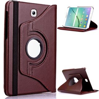 Samsung Tab S2 9.7 T810 T813 T815 T819  Case 360 Style -Brown