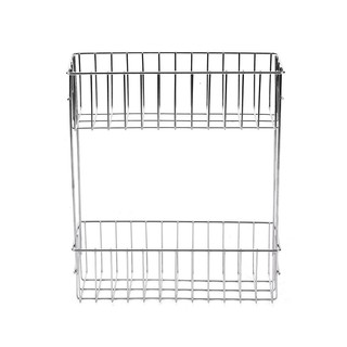 ชั้นแขวน สเตนเลส 2 ชั้น KECH #HMS014 ชั้นวางของในครัว HANGING SHELF STAINLESS STEEL 2 TIERS HC/KECH #HMS014