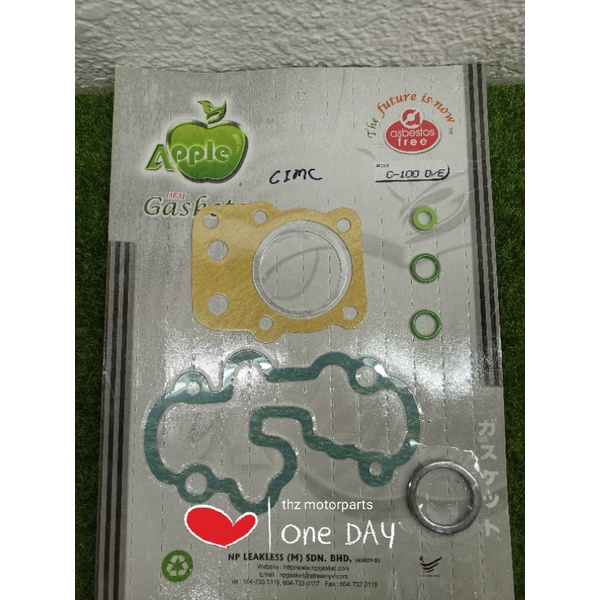 YB100 100 C100 YB Top Set ปะเก็น Apple