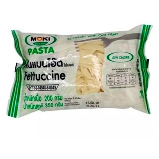 โมคิ บะหมี่โอ๊ตไฟเบอร์ผสมบุก 200ก.MOKI OAT FIBER ANGEL HAIR+KONJAC 200G.