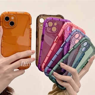 เคสiphone7plus I8plus i11 i11promax i13 i12 i12promax เคสใส เคสขอบเรืองแสง เคสไอโฟน เคสนิ่ม เคสขอบหนา เคสโทรศัพท์