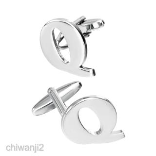 ตัวอักษร Cufflink Link สำหรับงานแต่งงาน