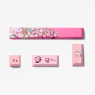 ปุ่มกดคีย์บอร์ดเมคคานิคอล 10 คีย์ ลาย Totoro Meow Meow Nintendo Theme cherry profile PBT 5 ด้าน OEM CMYK WIN แบบเปลี่ยน