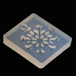 ✿INF✿Silicone Resin DIY Mold Snowflake Jewelry Pendant Tool