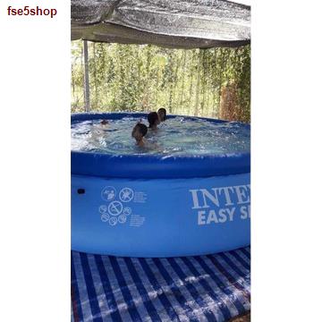 จัดส่งตรงจุดสระน้ำขนาดใหญ่ Easy set pool Intex-28130 12 ฟุต สระน้ำ ...