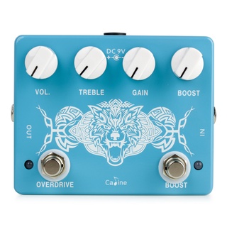 Caline CP-79 Wolfpack Overdrive + Boost 2-in-1 อุปกรณ์เสริม สําหรับกีตาร์ไฟฟ้า