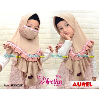 Aurel ORI ARETHA HIJAB สําหรับเด็ก