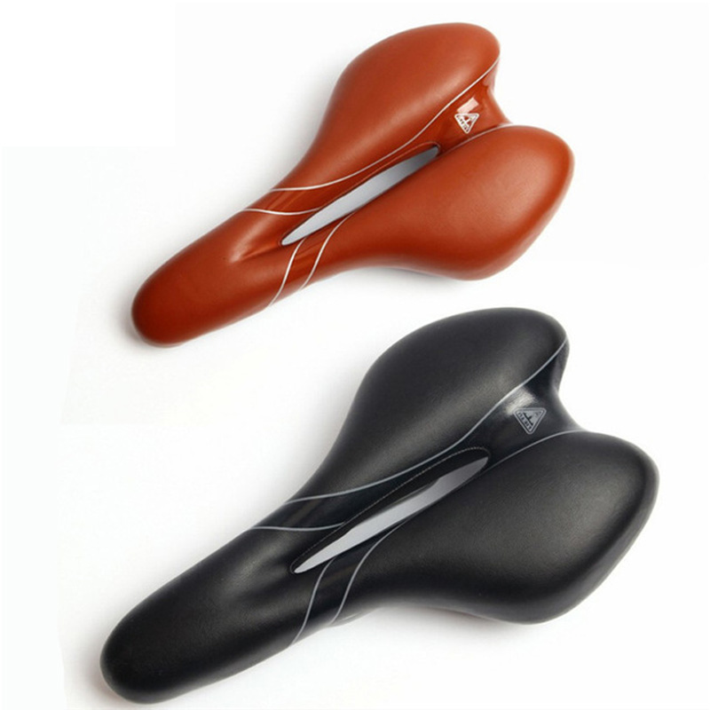 Bicycle seat Silicone material black Brown Bicycle equipment accessories