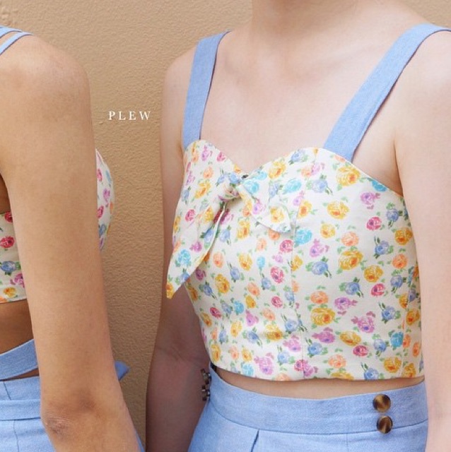 MOLLY Flower crop Top