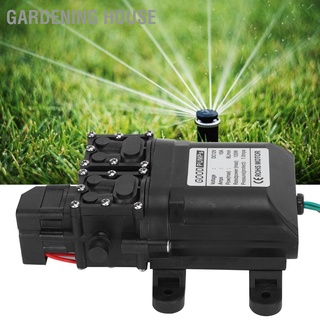 Gardening House ปั๊มแรงดันสูง ไดอะแฟรม พร้อมตัวเชื่อมต่อทองแดง 12V 120W 8 ลิตร