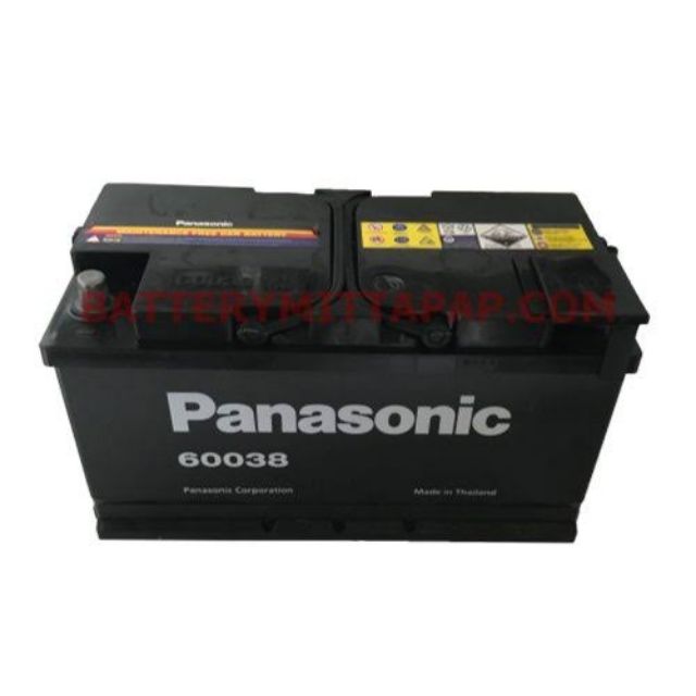 แบตเตอรี่(ขั้วจม)Panasonic DIN100MF(100แอมป์)