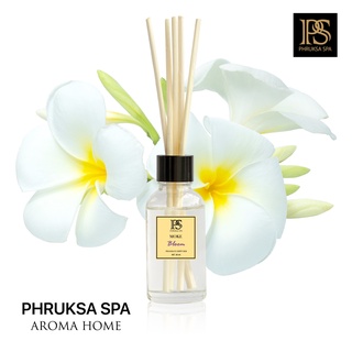 PHRUKSA SPA ก้านไม้หอมปรับอากาศ กลิ่นดอกโมก  30 มล. (Reed Diffuser Moke)แถมฟรี! ก้านไม้หวาย