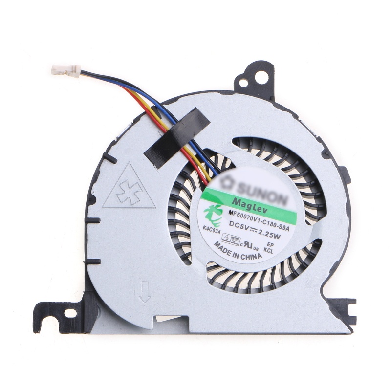R* 4pin 0.4A 5V DC โน้ตบุ๊ค CPU พัดลมระบายความร้อน CPU Cooler สําหรับ Dell latitude E7240