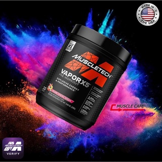 MuscleTech Vapor X5 Next Gen (30Servings) Pre Workout พรีเวิร์คเอาท์ เพิ่มพละกำลัง เพิ่มกล้าม ออกกำลังกาย