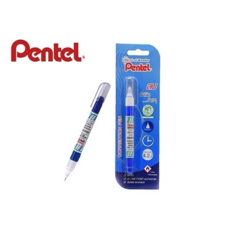 น้ำยาลบคำผิด ปากกาลบคำผิด ลิควิด เพนเทล Pentel  ZLC1S6, ZL 72-W, ZL 102-W ลิขวิด ลบปากกา มีเก็บปลายทาง US.Station รูปที่ 2