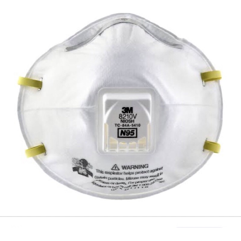 หน้ากาก 3M N95 8210V รุ่นมีวาล์ว