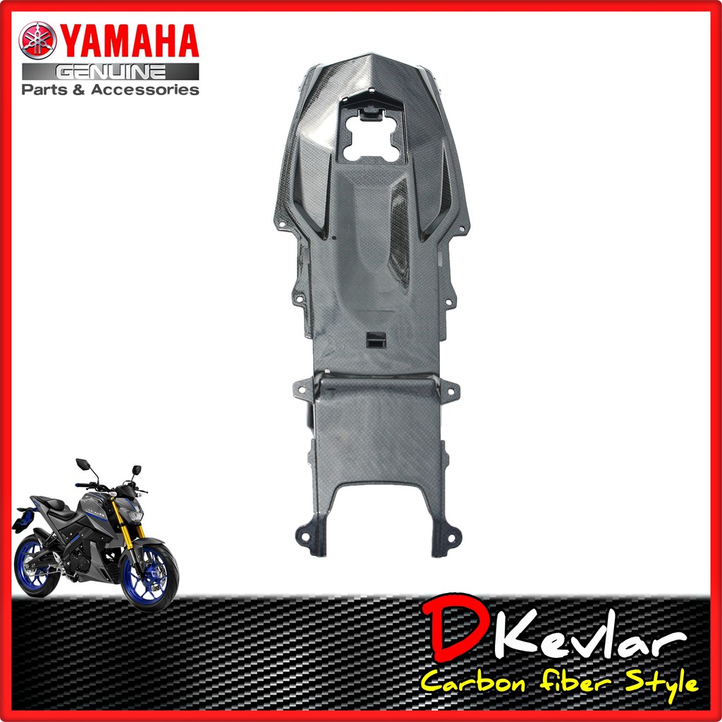 บังโคลน อันเดอร์เทล MSLAZ YAMAHA M-SLAZ ลายเคฟล่า เคฟล่าฟิล์มลอยน้ำ undertale D-Kevlar Duke Shop อะไหล่แท้เบิกศูนย์