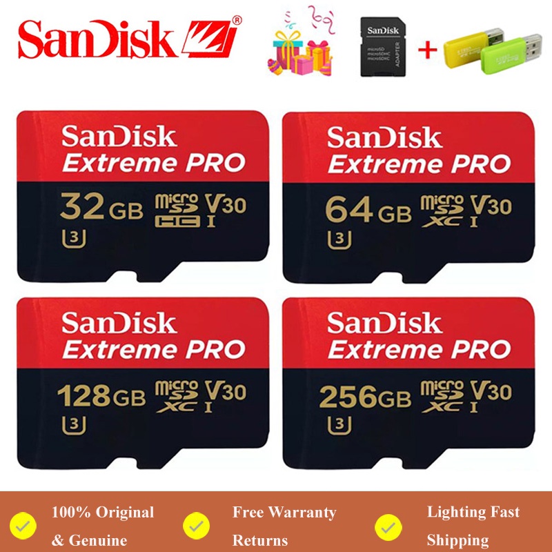 Extreme Pro Memory Card 16GB/64GB/128GB/256GB/512GB Micro SD Card SD Card Memory Card-TDHHK9