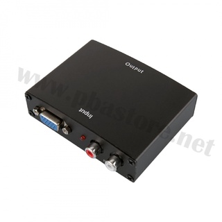 VGA TO HDMI Converter (มี Port Audio)